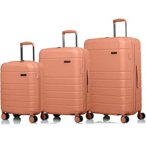 Linen 28 in., 24 in., 20 in. Hardside Luggage Set with Spinner Wheels (3-Piece)