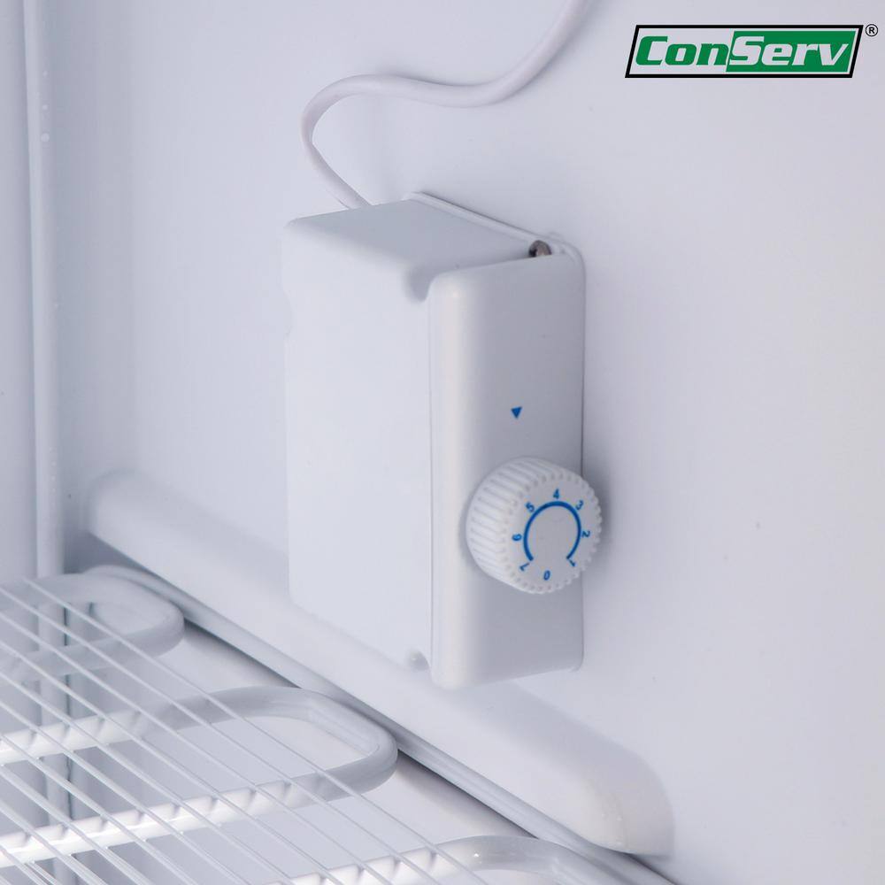 Compact Stainless Steel Energy Star Undercounter Upright Freezer
