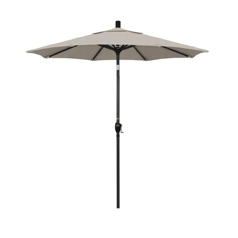 7-1/2 ft. Aluminum Push Tilt Patio Market Umbrella in Granite Olefin price history on PriceWatchPro