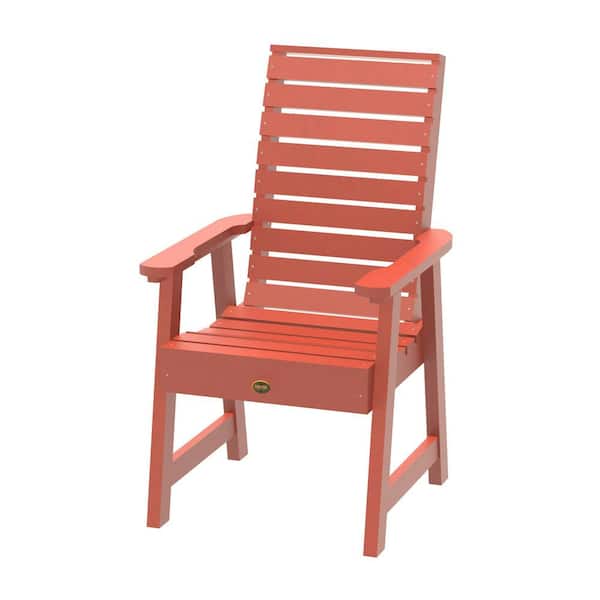 Highwood Glennville Outdoor Plastic Dining Arm Chair (Set of 1)