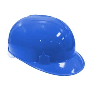 Blue Bump Cap with 4-Point Pin Lock Suspension