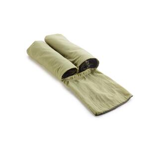 6-1/2 ft. Nylon Bag Hammock in Olive/Khaki with Mosquito Netting