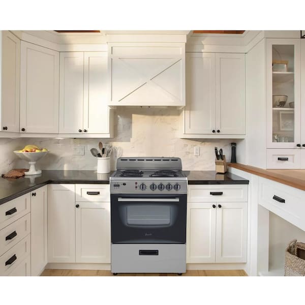 Avanti 24" Electric Range - Stainless Steel - ERU240P3S