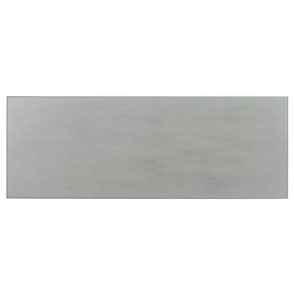 Distressed Gray Pinewood Hallway Table with Storage