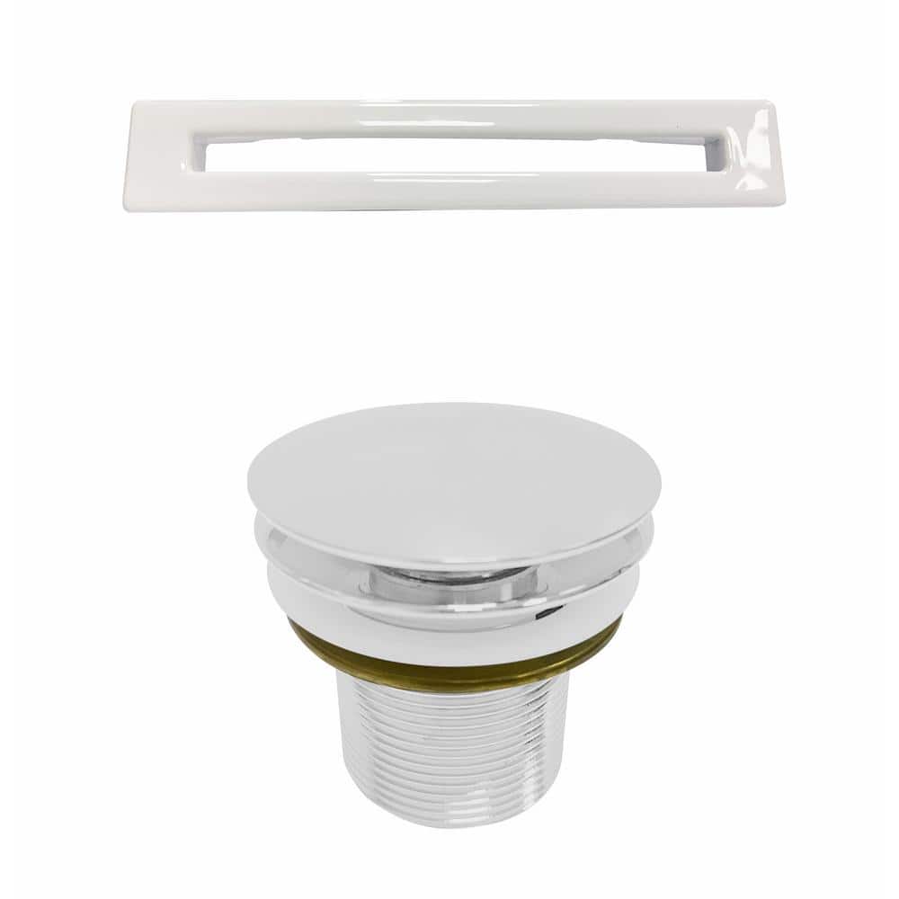 Sorley 67'' White Rectangular Freestanding Acrylic Bathtub