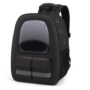 Pet Breathable Traveling Backpack in Black