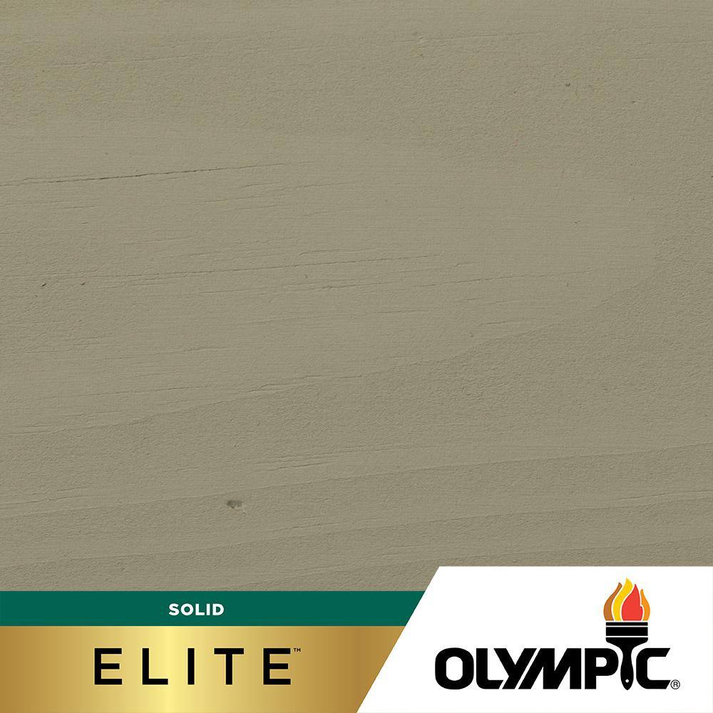 Olympic Elite 1 gal. Heritage Gray SC1040 Solid Advanced Exterior Stain and Sealant in One