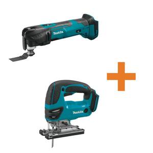 18V LXT Lithium-Ion Cordless Variable Speed Oscillating Multi-Tool (Tool-Only) With Blade with 18V LXT Cordless Jigsaw