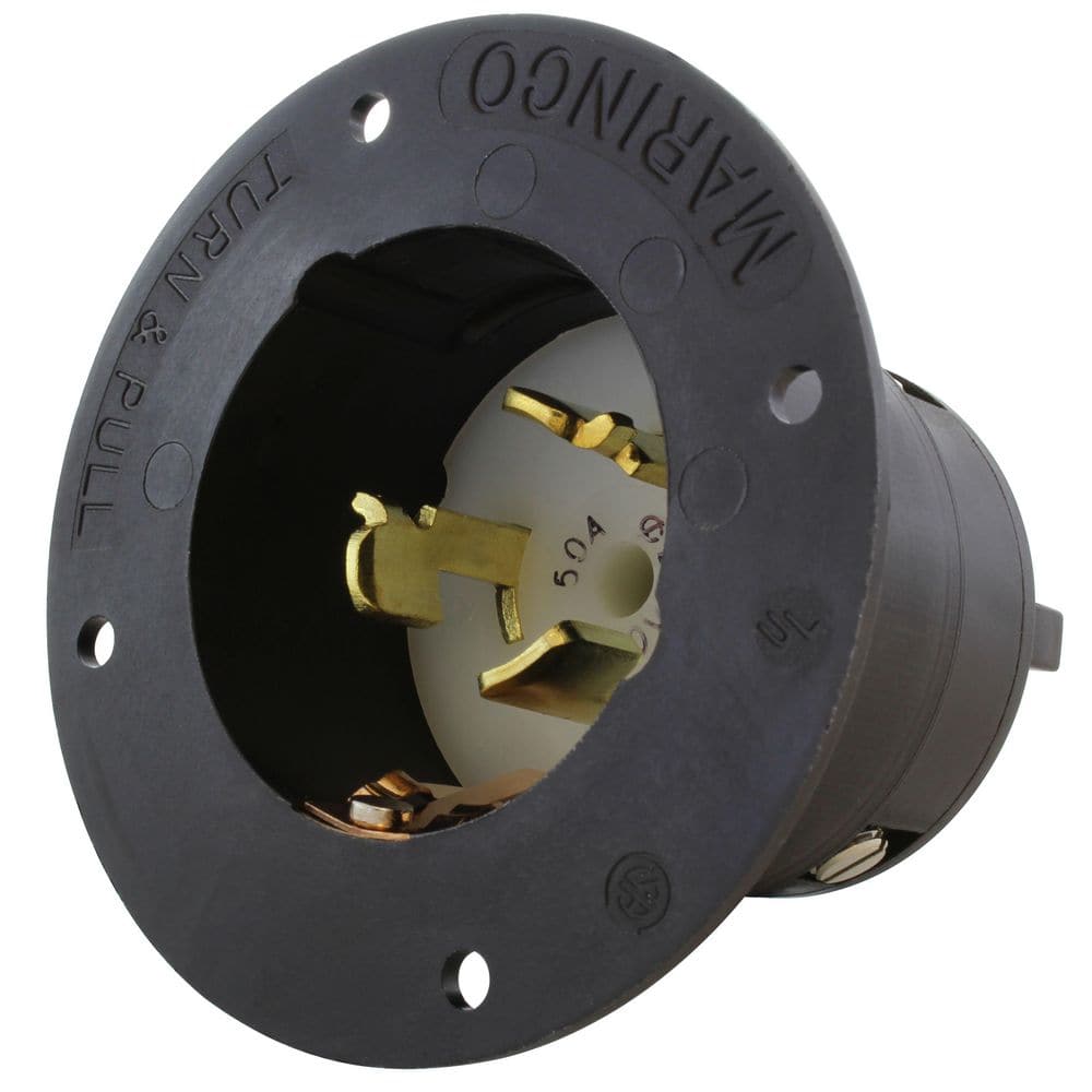 California Standard 50 Amp 3-Phase 480 Volt 4-Wire Power Input Inlet price history on PriceWatchPro