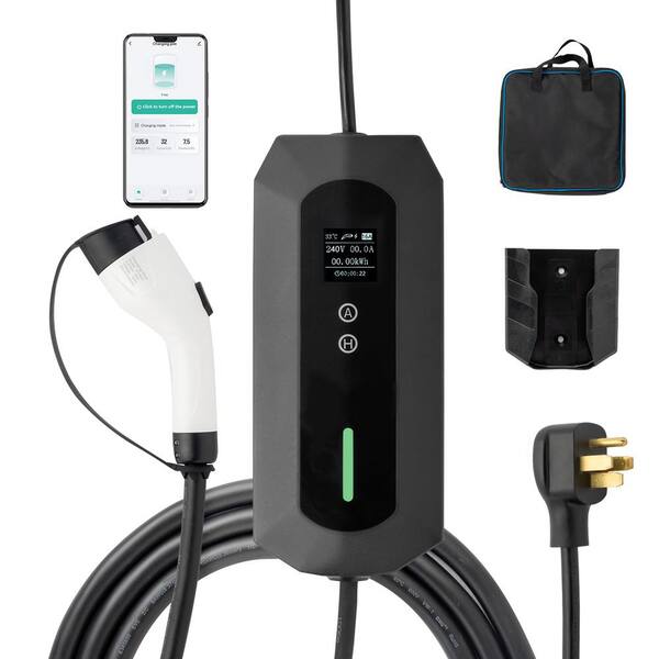 Type 2 Portable EV Charging Level 2 32 Amp Electric Vehicle