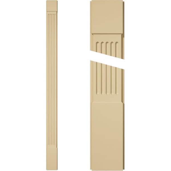 2 in. D x 8 in. W x 120 in. L Primed Polyurethane Pilaster 1-Pack