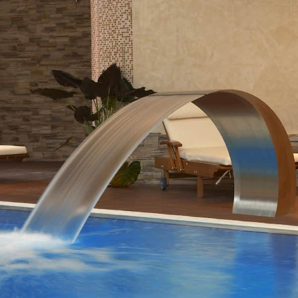 Swimming Fish Pool Waterfall Fountain Adjustable Water Pools Connector Head Decoration Pool Pond Swimming Pool Accessories, Size: As The Picture Shows