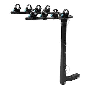 4-Bike Carrier Hanging Foldable Transport Bike Rack