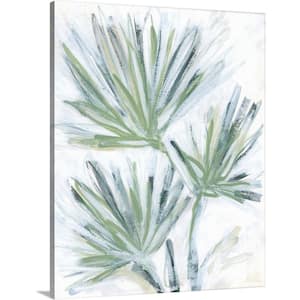 "Palm Frond Fresco II" by June Erica Vess 1-Piece Museum Grade Giclee Unframed Nature Art Print 14 in. x 11 in.