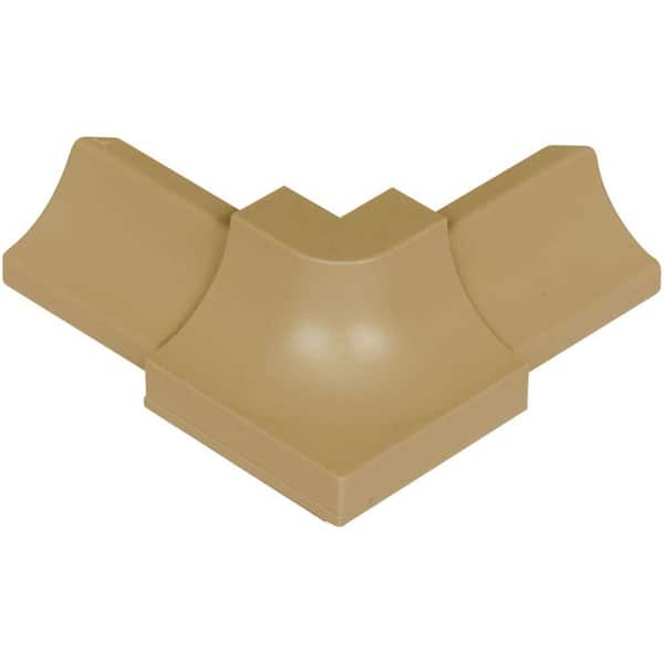 Schluter Dilex-PHK Light Beige 1/2 in. x 1 in. PVC 135 Degree Outside Corner