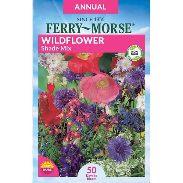 Ferry-Morse Economy Wildflower Shade Mixture Flower Seed