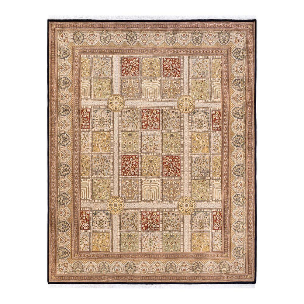 Solo Rugs Mogul One-of-a Kind Traditional Black 8 ft. 3 in. x 10 ft. 4 in. Oriental Area Rug -  M1708-279