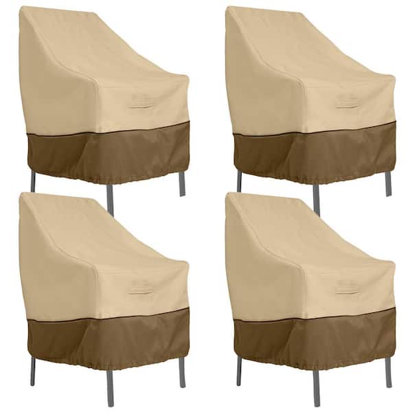 Dining Patio Chair Cover, High Back Lounge Chair Covers