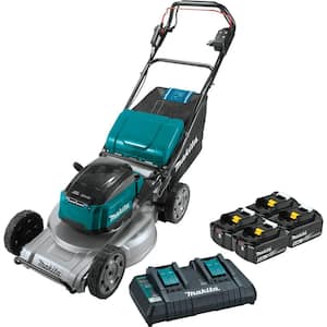 21 in. 18-Volt X2 (36-Volt) LXT Lithium-Ion Brushless Cordless Walk Behind Self-Propelled Lawn Mower Kit (5.0Ah)