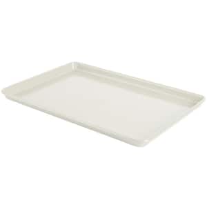 Color Bake 13 in. x 9 in. Carbon Steel Rectangle Cookie Sheet in Linen