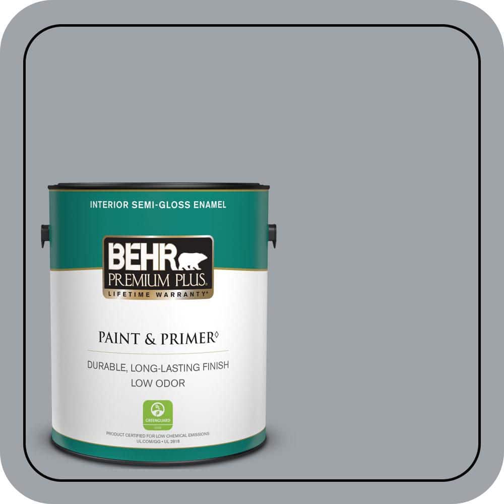 1 gal. #N510-4 Supernova Semi-Gloss Enamel Low Odor Interior Paint & Primer price history on PriceWatchPro