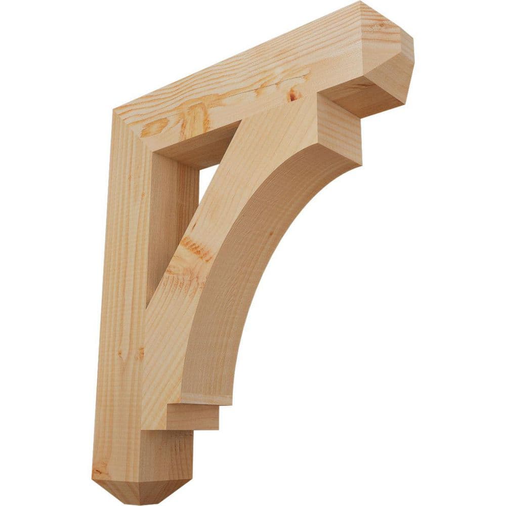 3.5 in. x 24 in. x 20 in. Douglas Fir Imperial Craftsman Smooth Bracket price history on PriceWatchPro