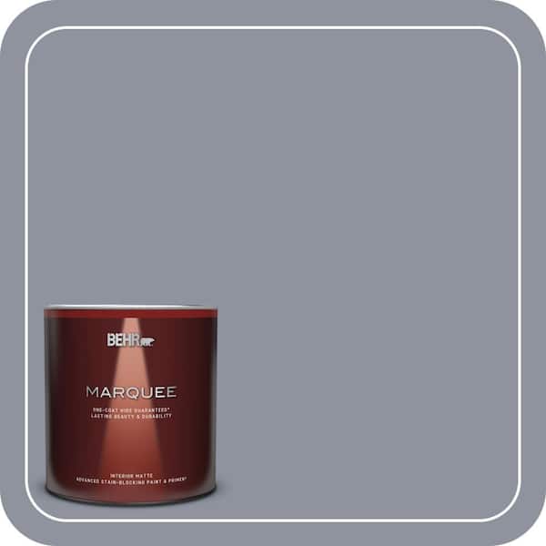 BEHR MARQUEE 1 qt. Home Decorators Collection #HDC-AC-26A Lilac Fields One-Coat Hide Matte Interior Paint & Primer