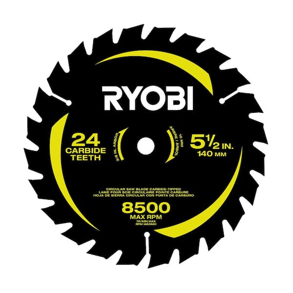 RYOBI 5-1/2 in. 24-Tooth Carbide Flooring Blade (1-Piece)