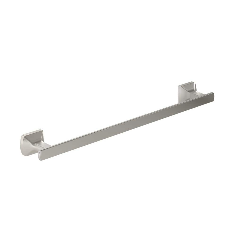 Symmons Verity 18 in. Wall Mounted Single Towel Bar with Mounting ...