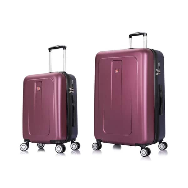 DUKAP Crypto Lightweight Hard Side Spinner 2-Piece Set (20 in., 28 in.)