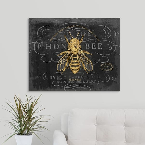 "Honey Bee" by Chad Barrett Canvas Wall Art