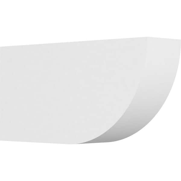 Ekena Millwork 5 in. x 10 in. x 20 in. Standard Durham Architectural Grade PVC Rafter Tail Brace
