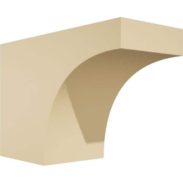Ekena Millwork Standard Huntington 5 in. W x 8 in. H x 12 in. D Signature Urethane Rafter Tail Outlooker