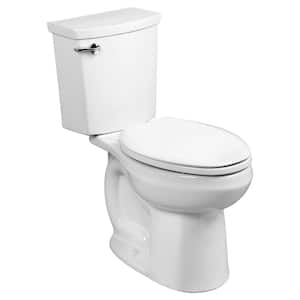 H2Optimum Right Height 2-piece 1.1 GPF Single Flush Elongated Toilet in White