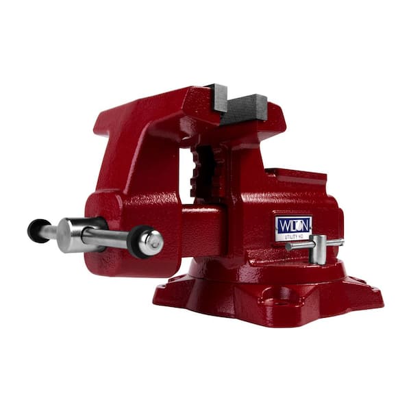 Wilton Utility HD Bench Vise, 6-1/2 in. Jaw Width, 6-1/4 in. Jaw Opening, 4-1/4 in. Throat Depth 656UHD