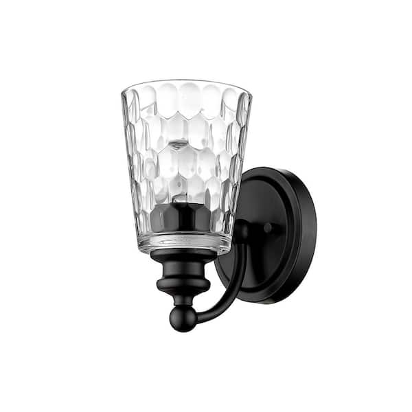 Acclaim Lighting Mae 1-Light Matte Black Sconce