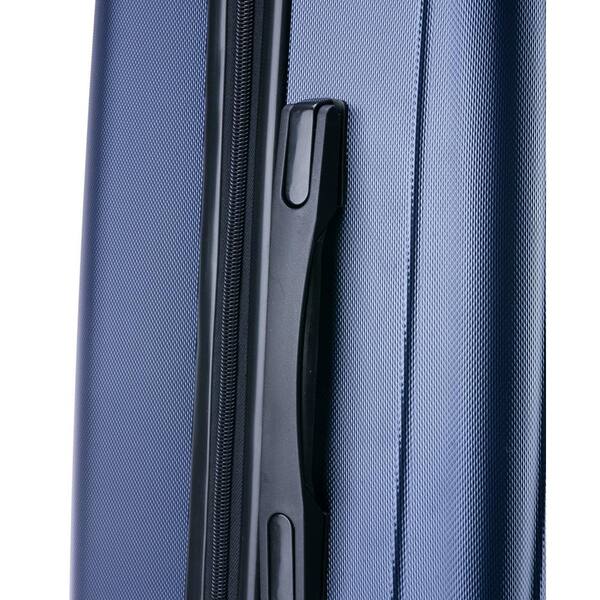 InUSA Pilot lightweight hardside spinner 20 in. carry-on Navy Blue