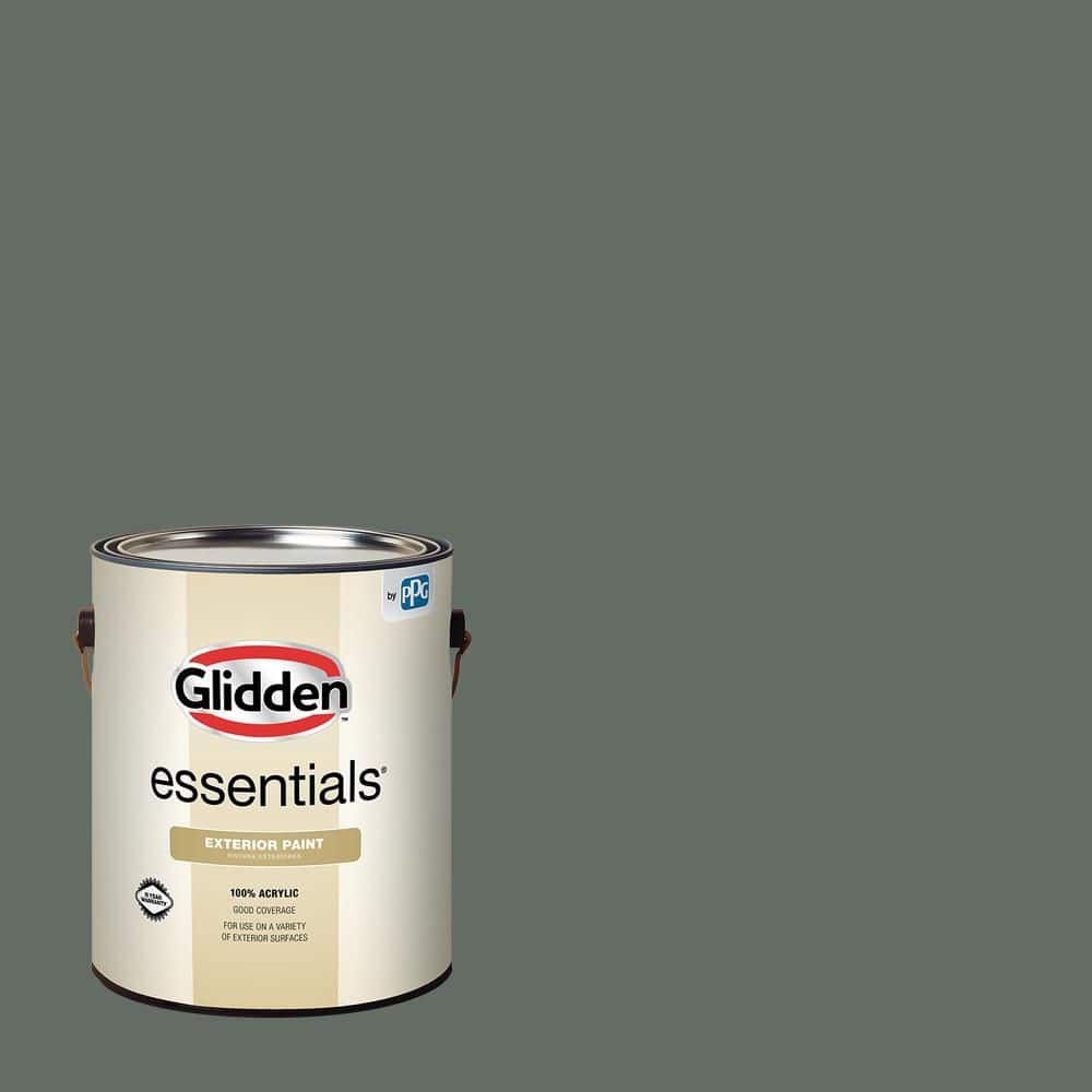 1 gal. PPG1033-6 Gunmetal Gray Flat Exterior Paint price history on PriceWatchPro