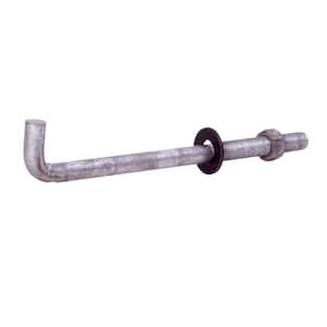 1/2 in. x 10 in. Hot Galvanized Anchor Bolts (50-Pack)