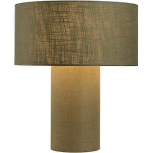 Moonlight 20 in. Sage Green Table Lamp