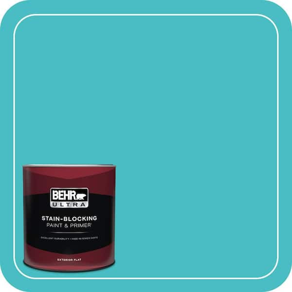 BEHR ULTRA 1 qt. Home Decorators Collection #HDC-WR14-6 North Wind Flat Exterior Paint & Primer