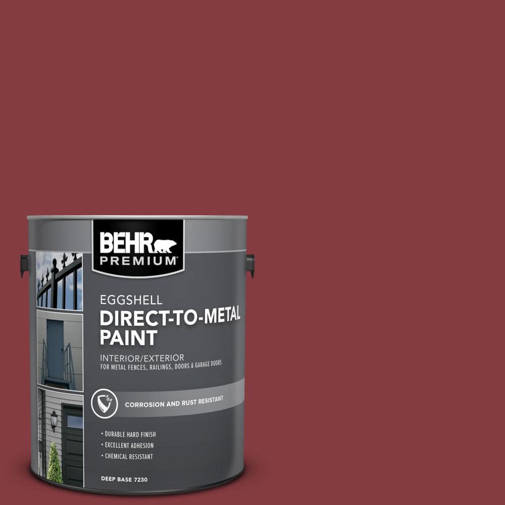 1 gal. #M140-7 Dark Crimson Eggshell Direct to Metal Interior/Exterior Paint price history on PriceWatchPro