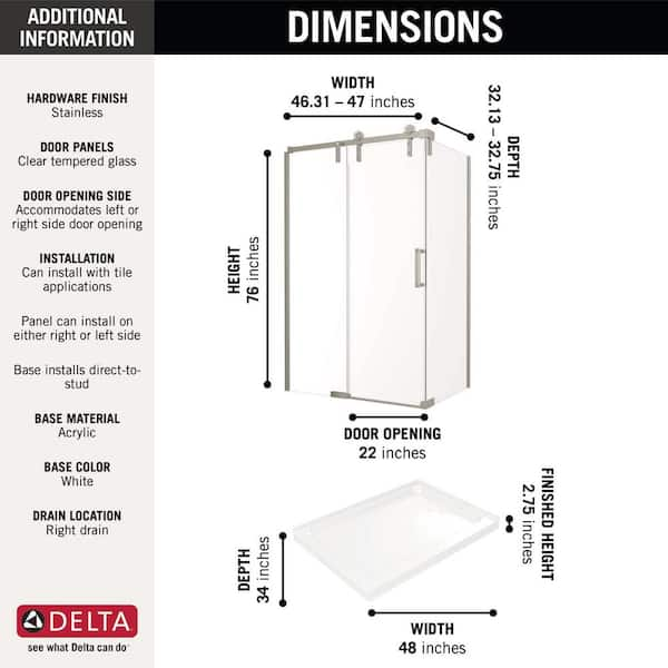 https://images.thdstatic.com/productImages/cd356f00-ca27-4977-beac-7a92a40bbac4/svn/stainless-delta-shower-stalls-kits-bvs3-ic222-whss-c3_600.jpg