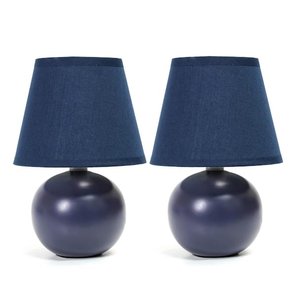 blue globe lamp