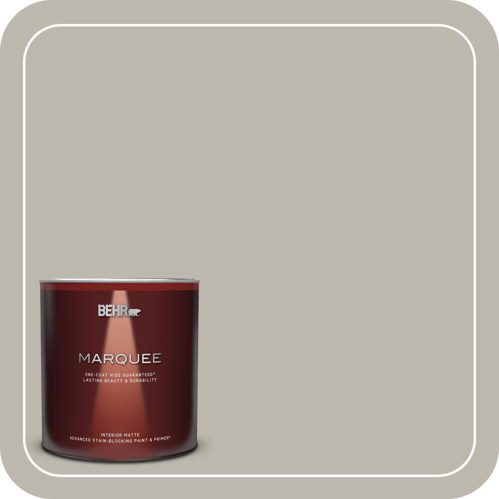 1 qt. Home Decorators Collection #HDC-NT-06G Glasgow Fog Matte Interior Paint & Primer price history on PriceWatchPro