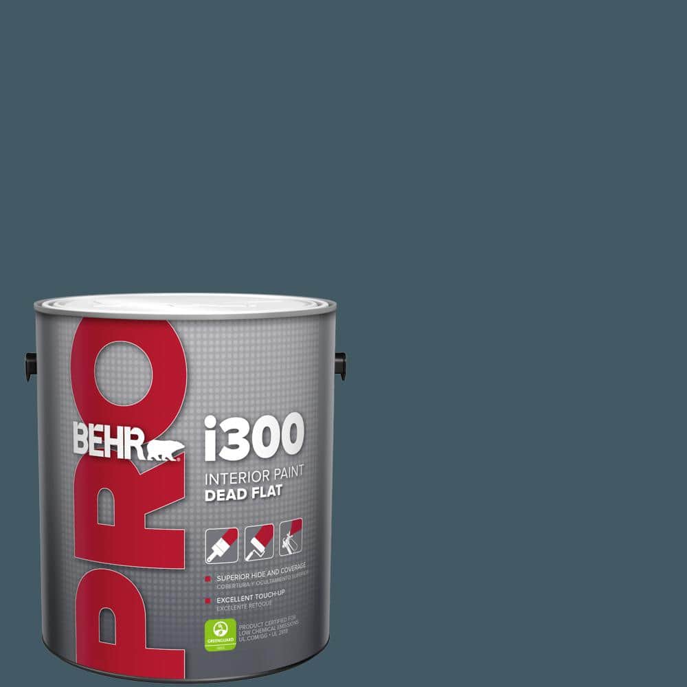 1 gal. #S480-7 Midnight in the Tropics Dead Flat Interior Paint price history on PriceWatchPro