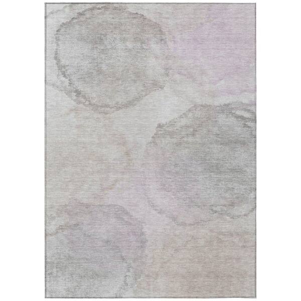 Chantille Machine Washable Indoor/Outdoor Abstract ACN2443 Beige 9 ft. x 12 ft. Area Rug