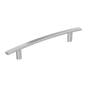 Cyprus 6-5/16 in. (160mm) Modern Polished Chrome Arch Cabinet Pull