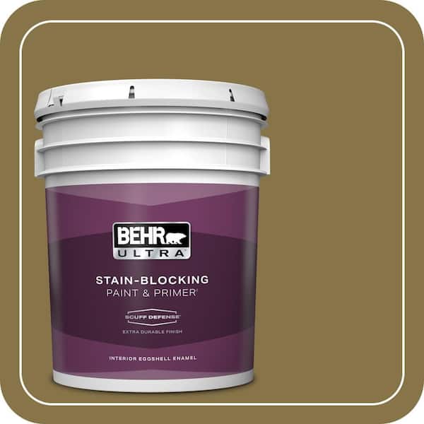 BEHR ULTRA 5 gal. #PPU6-20 Eden Prairie Extra Durable Eggshell Enamel Interior Paint & Primer