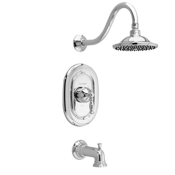 American Standard - Quentin 1-Handle Tub and Shower Faucet Trim Kit in Polished Chrome (Valve Sold Separately)